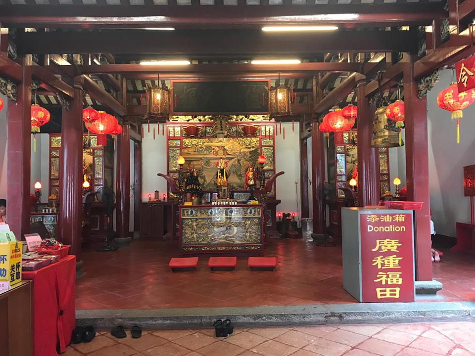 Old Chinese Temple in Johor Bahru