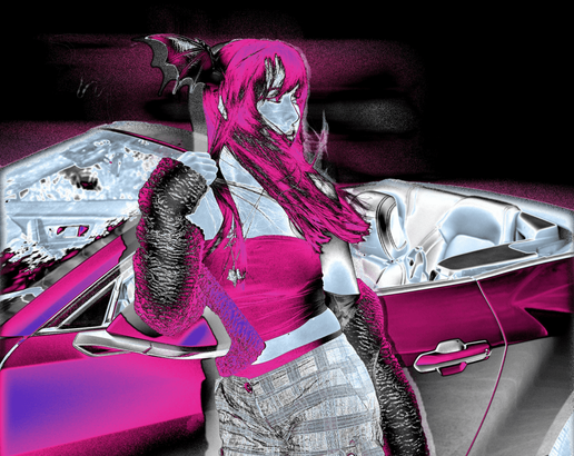 GIRLS IN A CAR Lyrics By XTINA GG