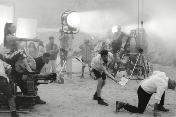Charli XCX Puts Vincent Cassel Through a Brutal Day on Set in the "Camera" Video
