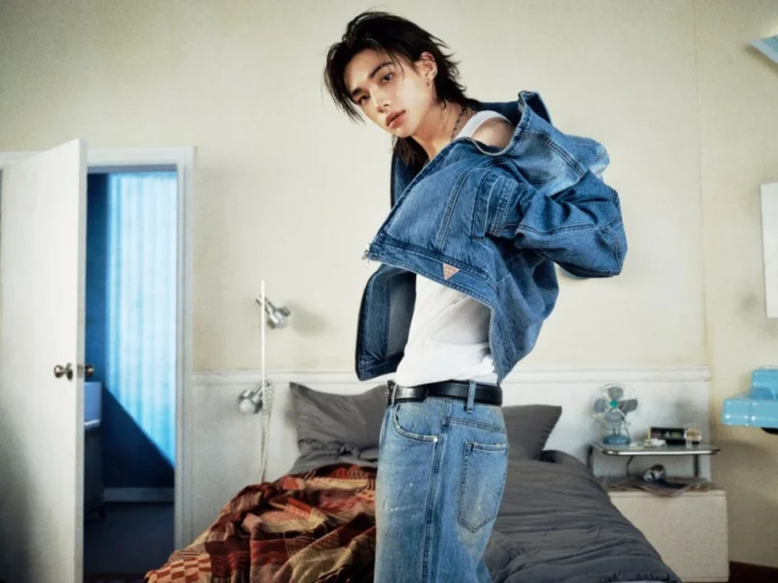 Hyunjin's GUESS Partnership Just Went Mobile, and It's Rolling Through Six Countries